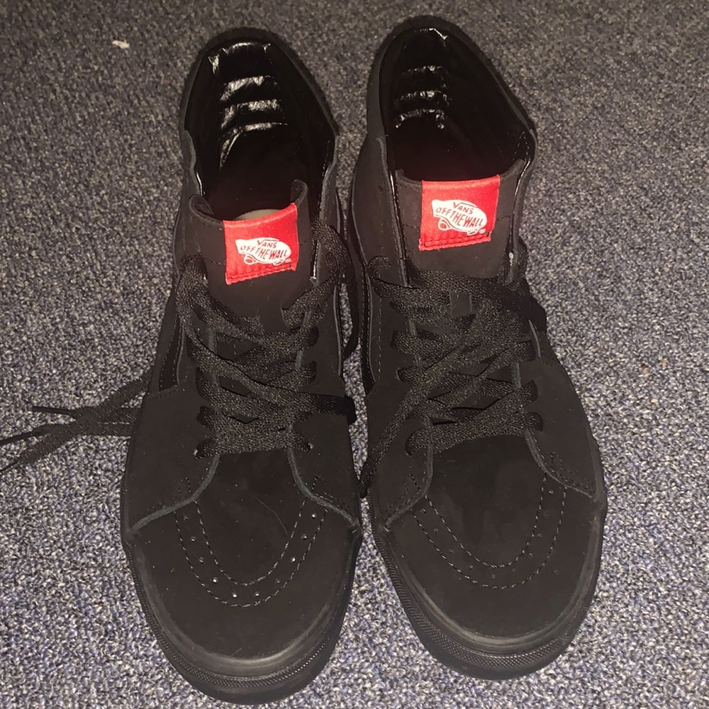 Vans sneakers size 9 men black